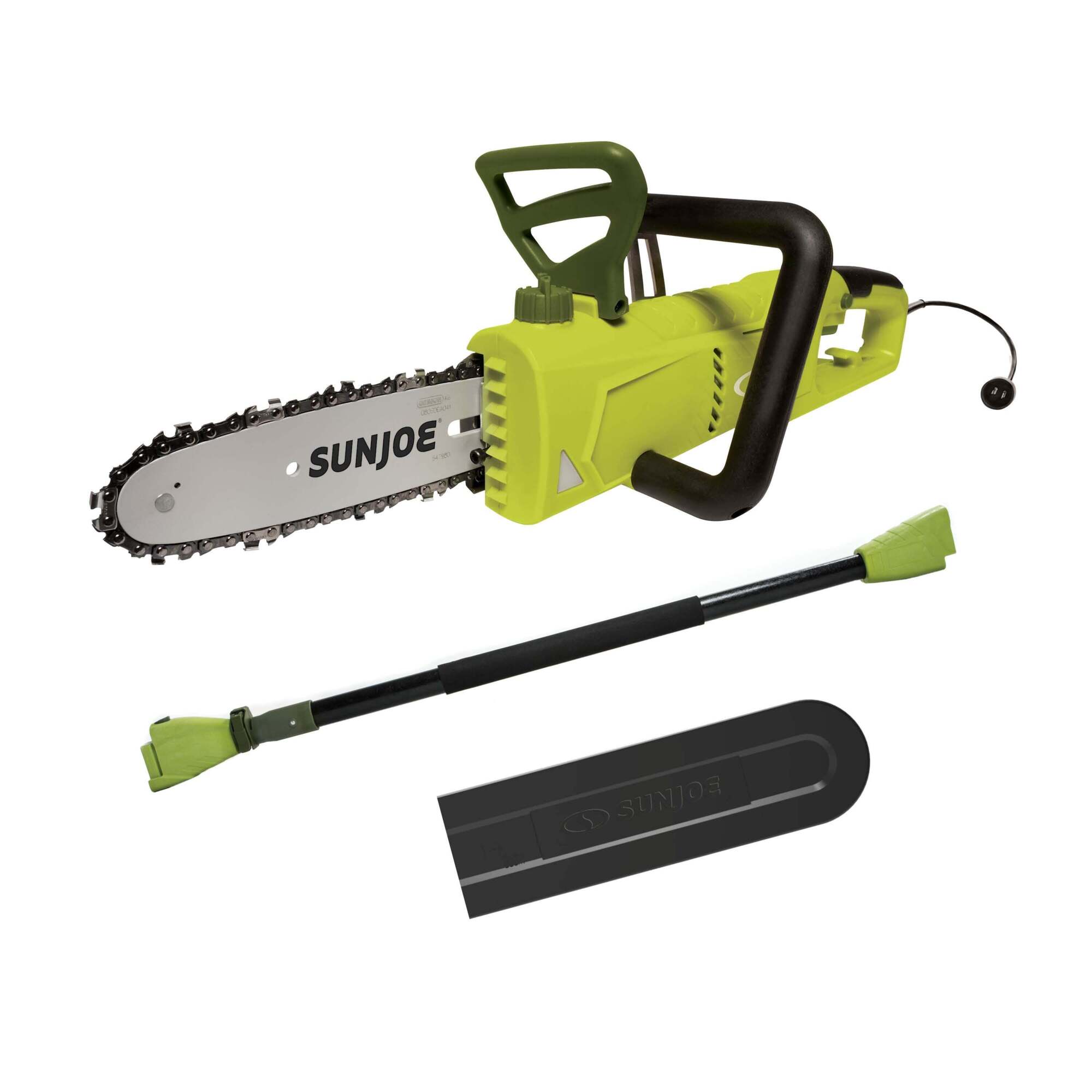 Sun Joe Convertible Electric Pole Chain Saw — 8in. Bar, 6 Amp, Telescoping Pole Extends to 8.9ft., Model# SWJ805E